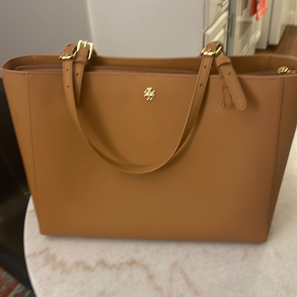 Tory Burch laptop tote
